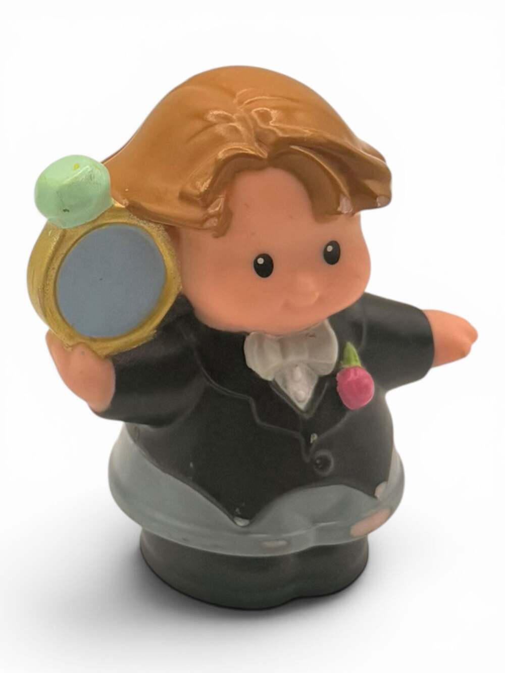 Fisher-Price Little People Wedding Groom Figure Holding Ring